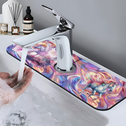 Unicorn Themed, Faucet Mat