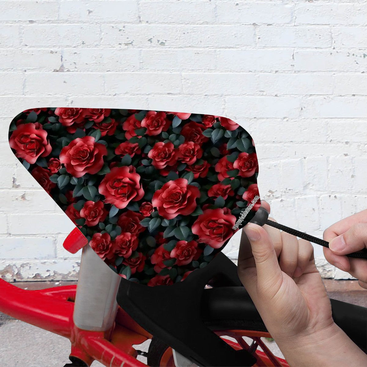 10 Flower Designs, Waterproof Bike Seat Cover