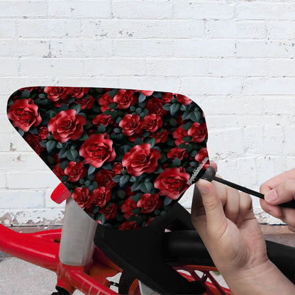 10 Flower Designs, Waterproof Bike Seat Cover