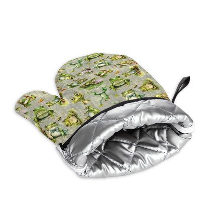 10 Animal Designs, 4 Piece Oven Mitts / Pot Holder Sets