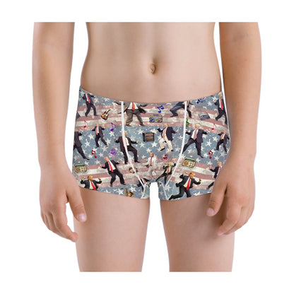 Donald Trump Themed Boys / Teen Boxer Briefs Underwear