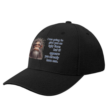 “Sarcastic Sasquatch” Series Polyester Baseball Caps – “I was going to give you…”