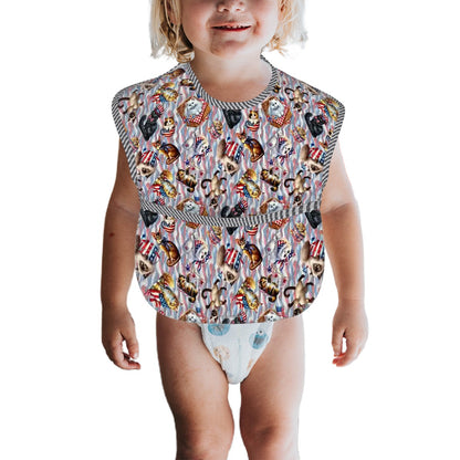 8 Patriot Designs, Baby Bibs Customized Services