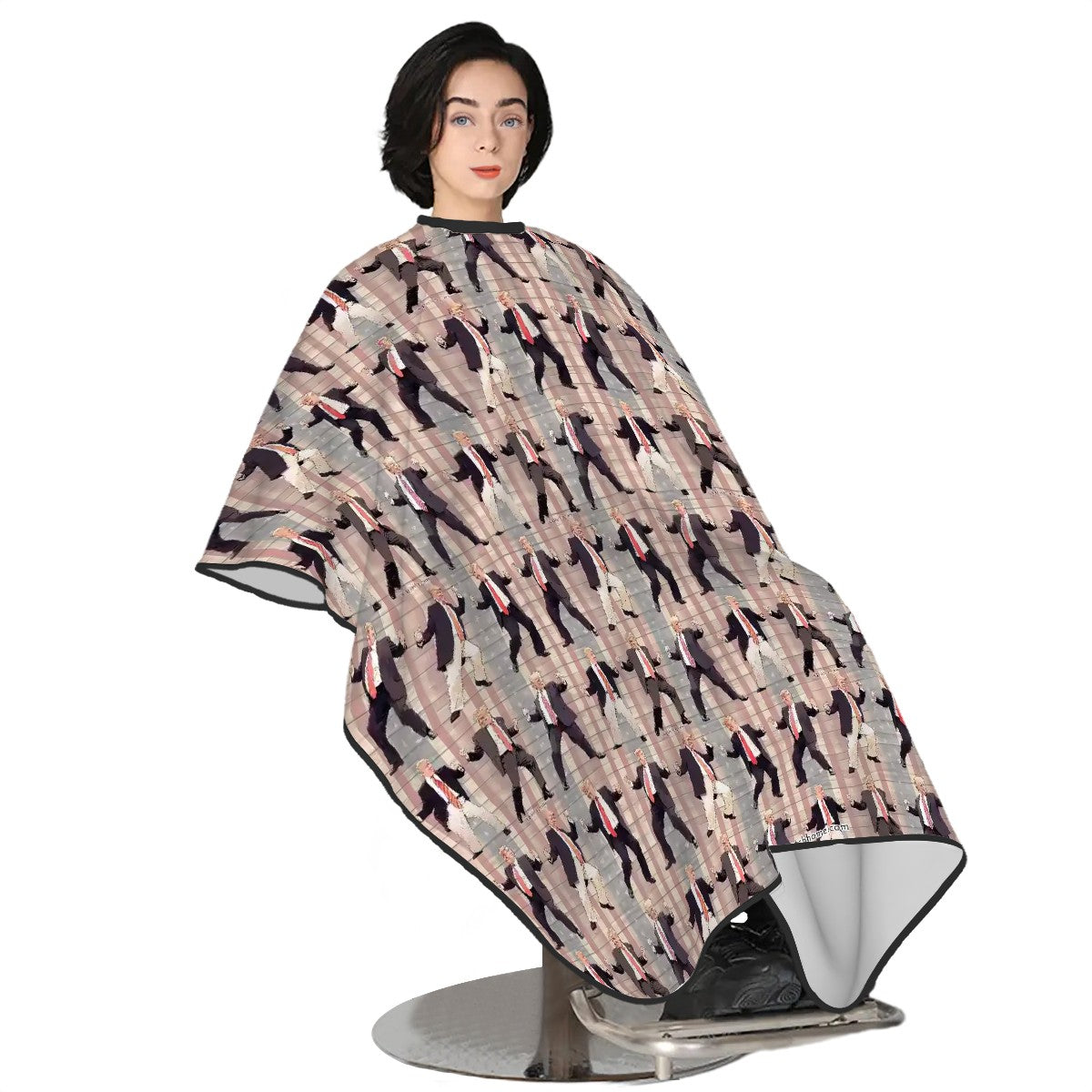 Adult Hair Cutting Cape -Donald Trump Dancing, MAGA 19 DESIGNS!