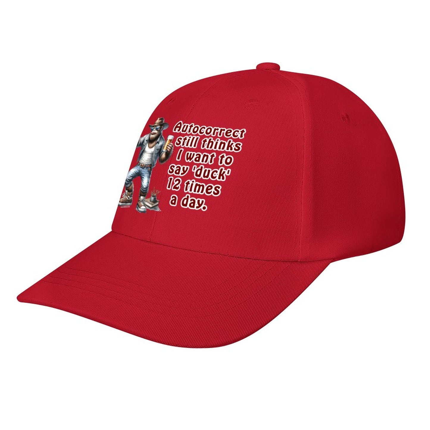 Bigfoot, Sasquatch, "Autocorrect still think..", My Baseball Cap – 8 Colors