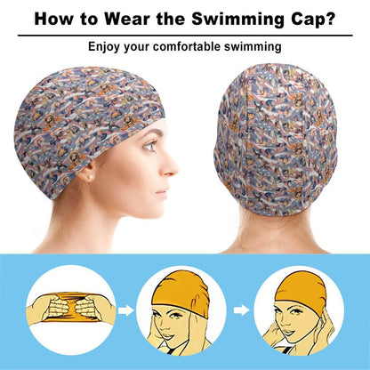 20 Donald Trump Designs, Adult Swimming Cap