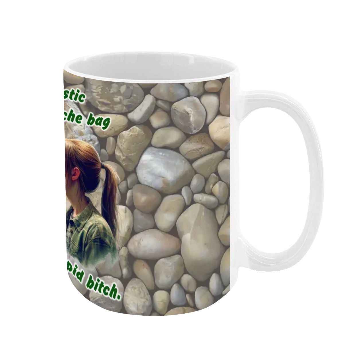 Sarcastic Sasquatch "I'll stop being..", Large 15 Ounce Colorful Mugs – Made In USA