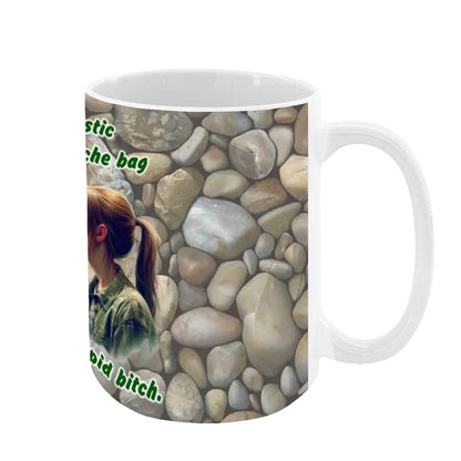 Sarcastic Sasquatch "I'll stop being..", Large 15 Ounce Colorful Mugs – Made In USA