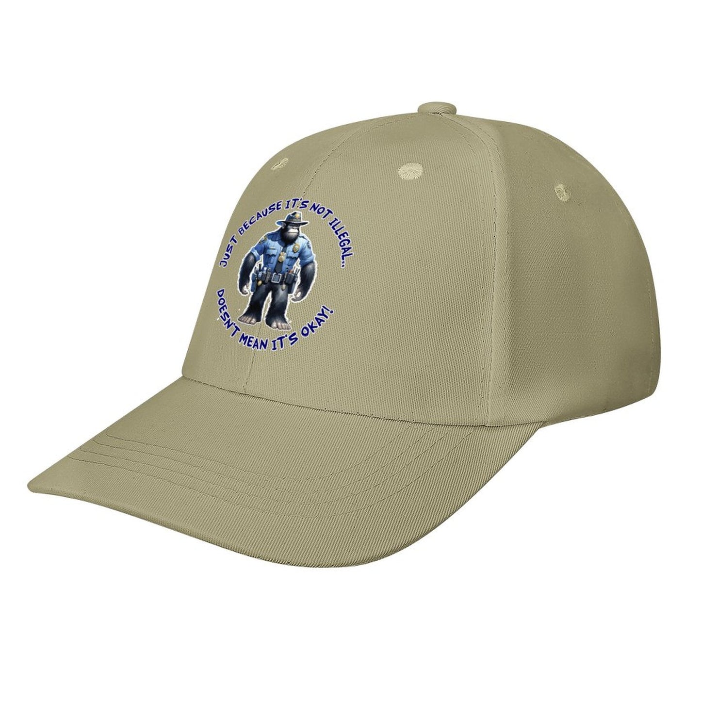 Bigfoot / Sasquatch “Just because..", Baseball Cap – 8 Colors