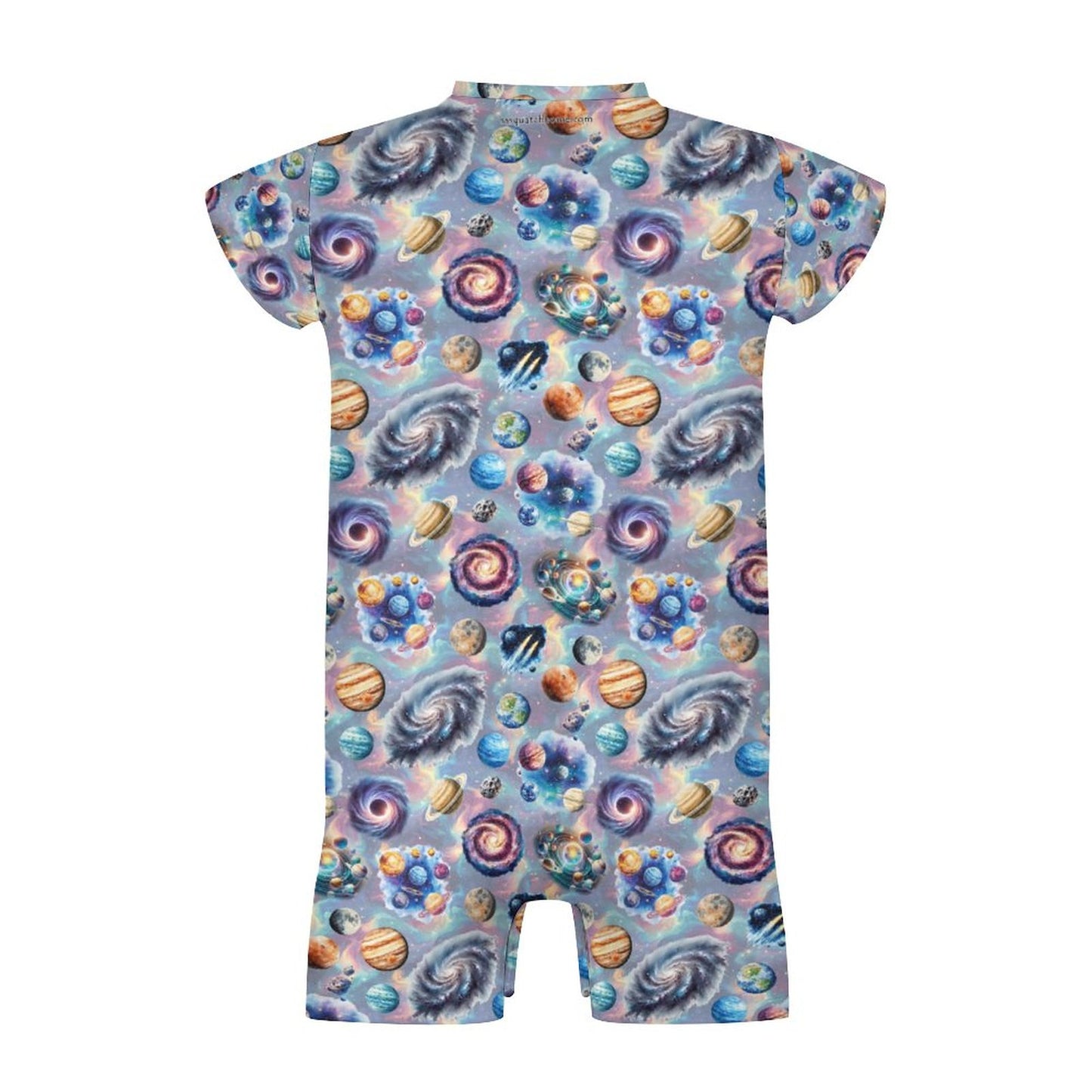 16 Misc Designs, Faux Cotton Short Sleeve Baby Bodysuit Romper