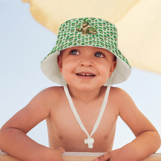 Bigfoot / Sasquatch, St Patrick, Kid’s Bucket Hat