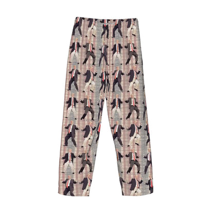 10 Donald Trump Designs, Men’s Polyester, Drawstring, Pajama Pants