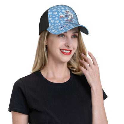 Bigfoot, Sasquatch, Yeti, "Keep on keeping on", Baseball Cap, Polyester Twill