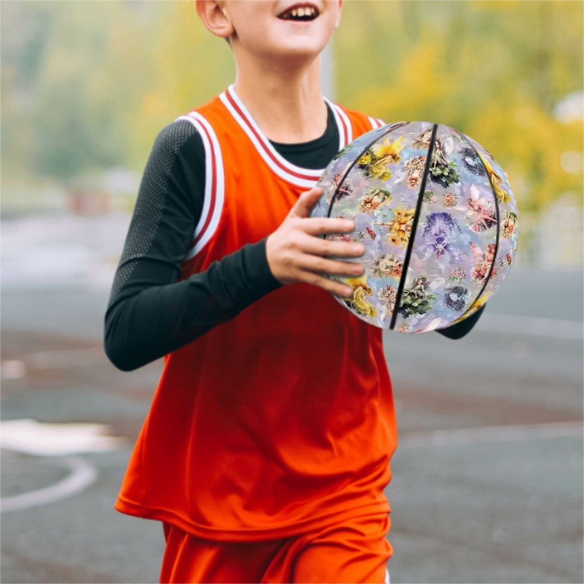 6 Fairy Designs, Leather Basketball