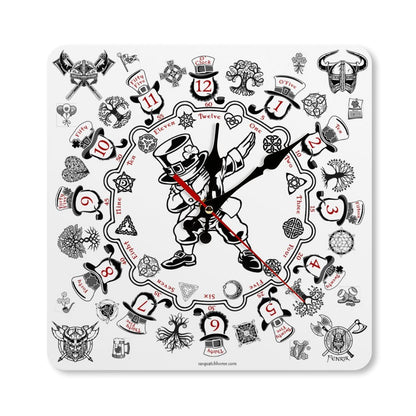 Leprechaun Dab, Square Wall Clock