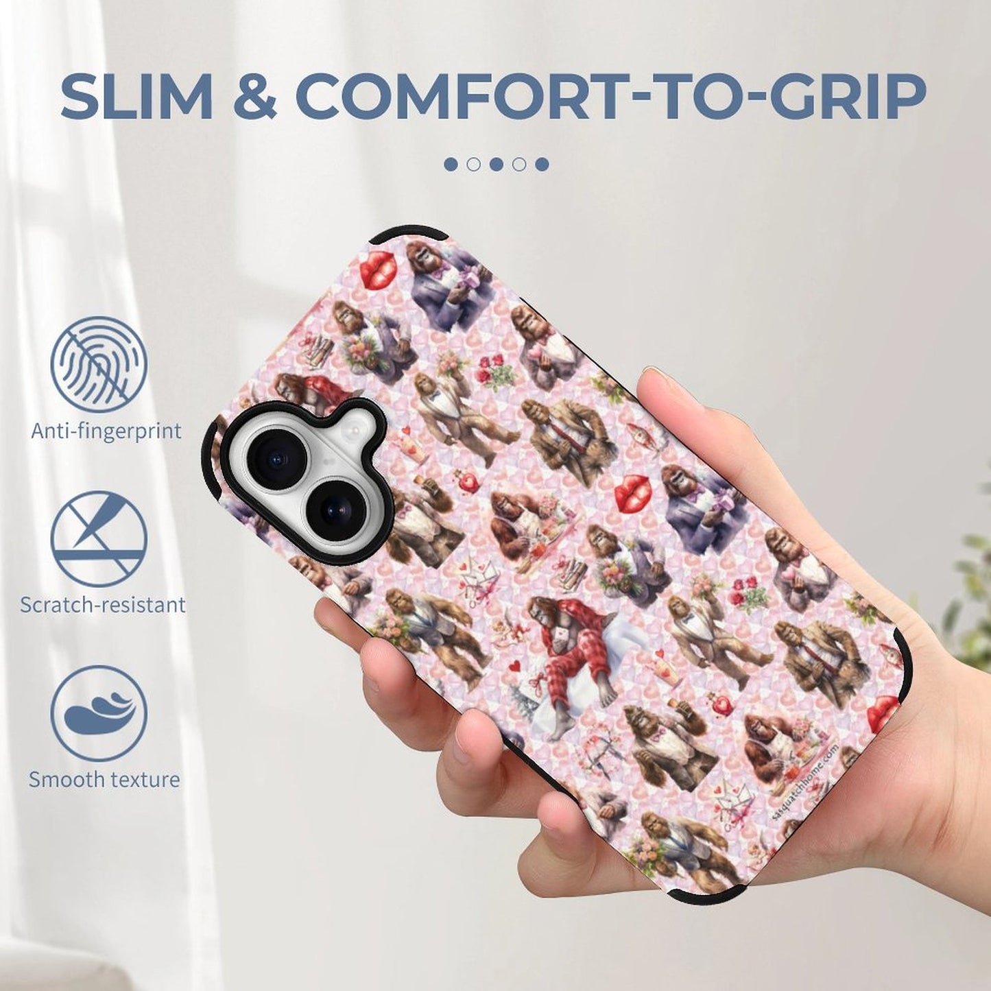 20 Bigfoot / Sasquatch Designs, Microfiber iPhone 16 Cases