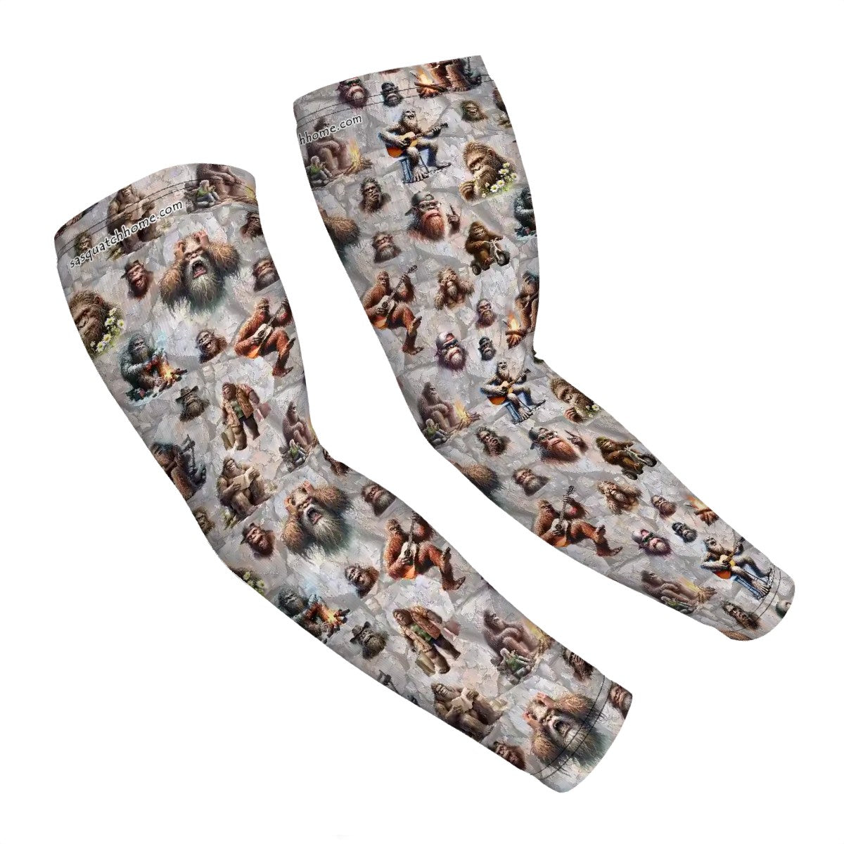 Sasquatch, Bigfoot Themed Sun Protection Arm Sleeves