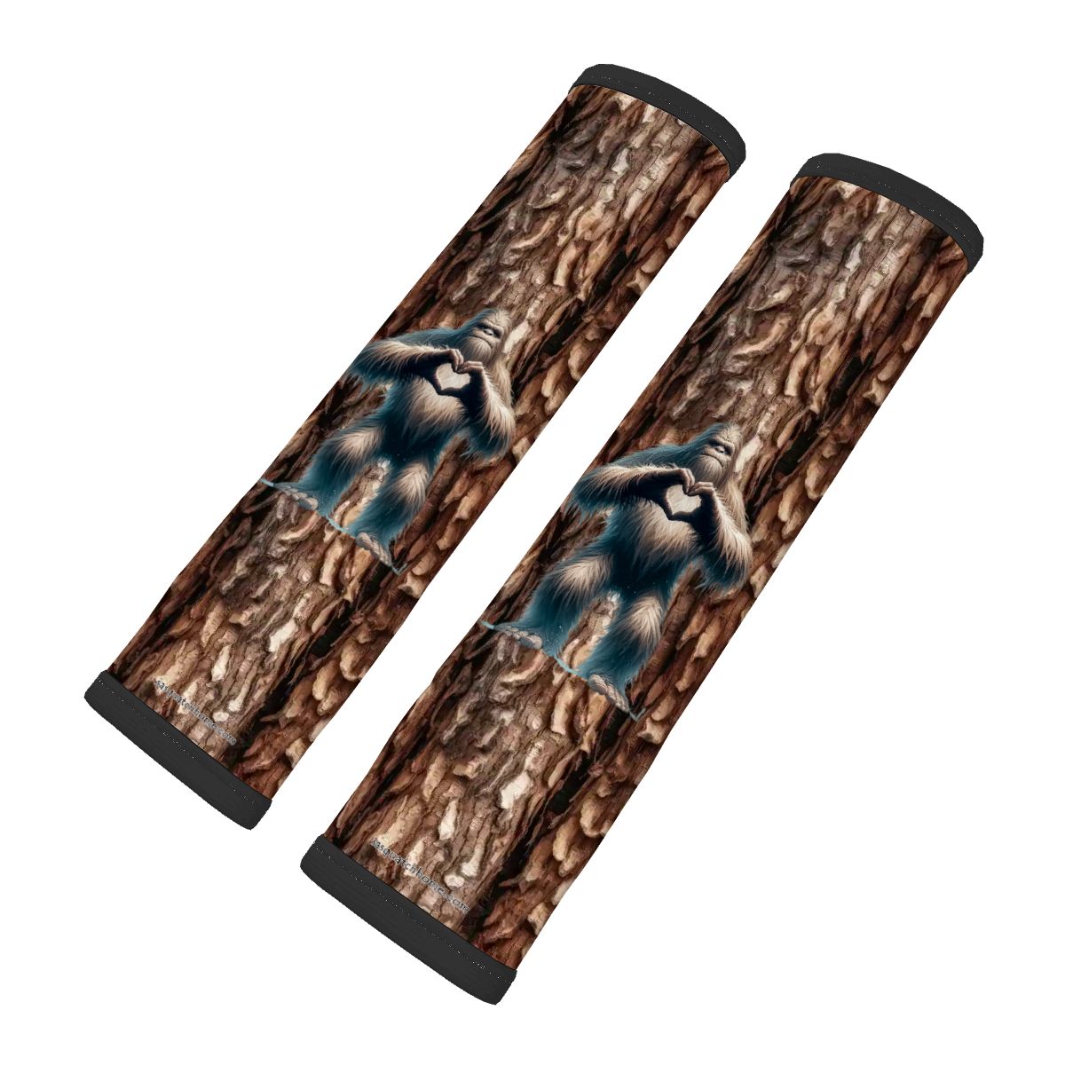 Sasquatch Love, Seat Belt Cover Pad For Adults 2 Pcs
