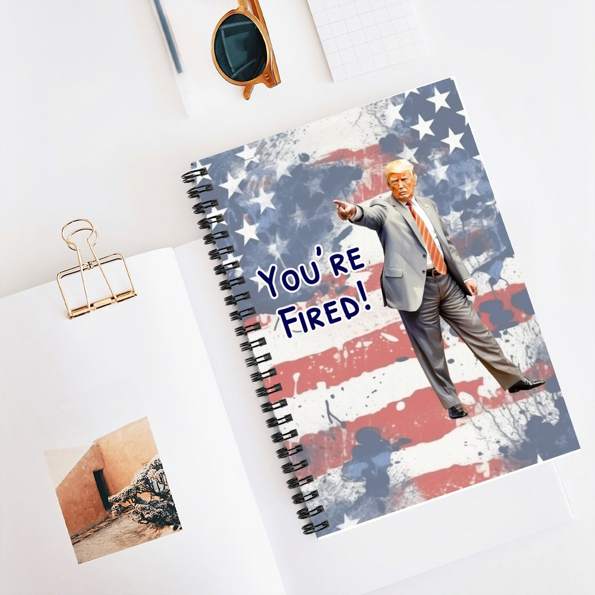 Donald Trump "You're Fired" Spiral Notebook
