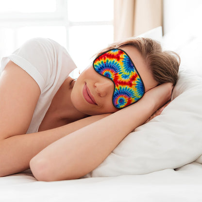 Tie Dye 2 Sided Soft Eye Sleep Mask – sleep aid, nap gear
