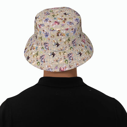 6 Fairy Designs, Adult Bucket Hat