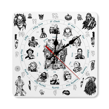 Halloween Square Wall Clock
