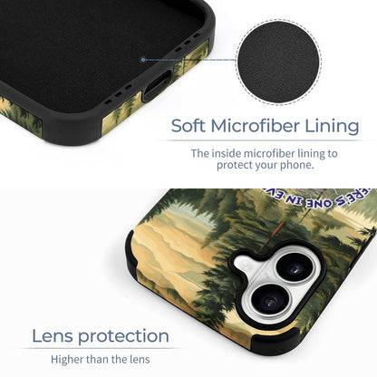 Bigfoot / Sasquatch "There's one in..", Microfiber iPhone 16 Cases