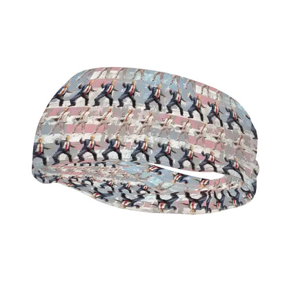 Sports Headband Sweatband - MAGA, Trump Designs, Donald Trump Christmas, Halloween, Bigfoot Sweatband
