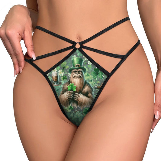 St Patrick Bigfoot / Sasquatch, Sexy G String Thong for Women
