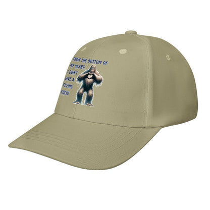 Bigfoot, Sasquatch “From the bottom..", Baseball Cap – 8 Colors