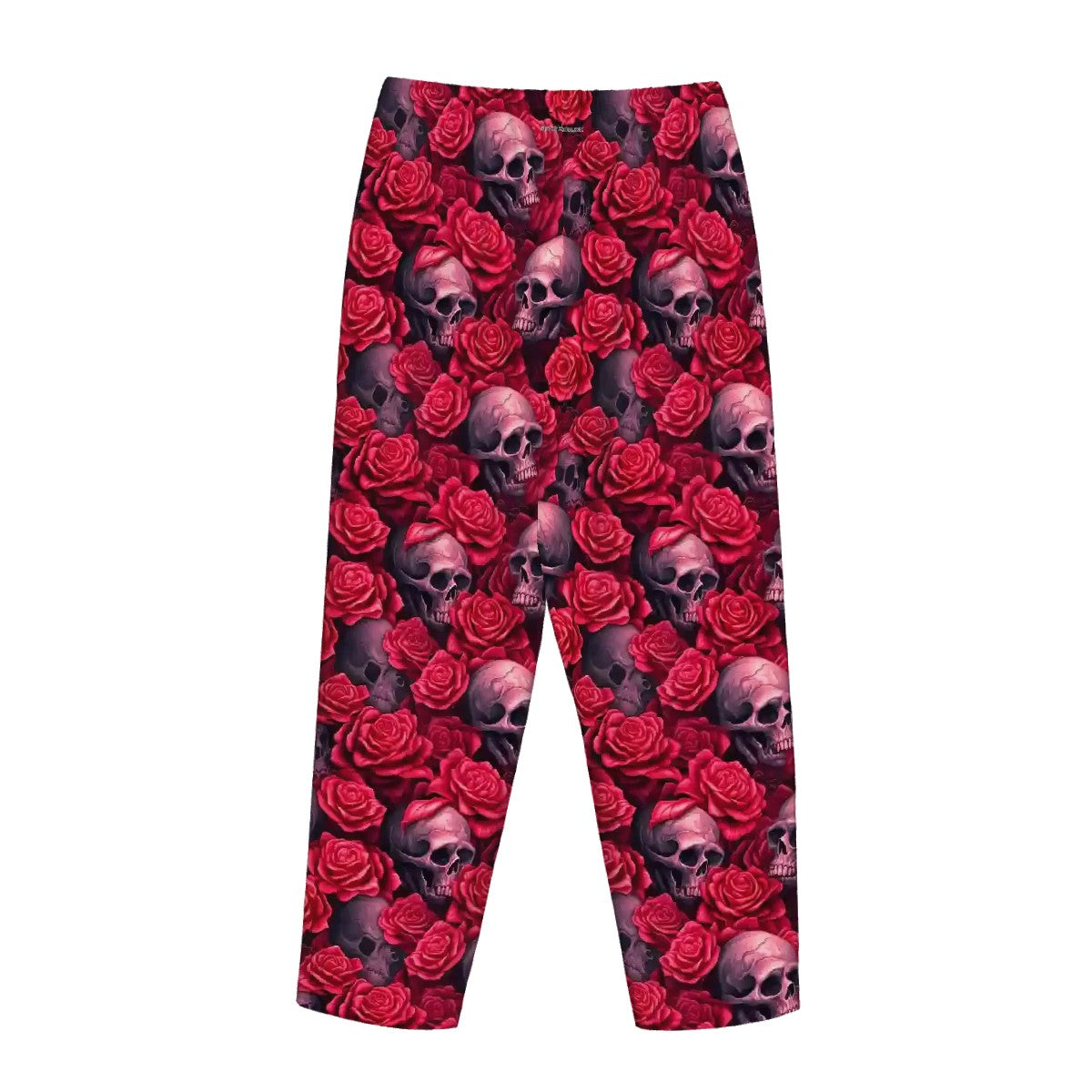 Bigfoot Skull Design, Women’s Pajama Pants with Pockets