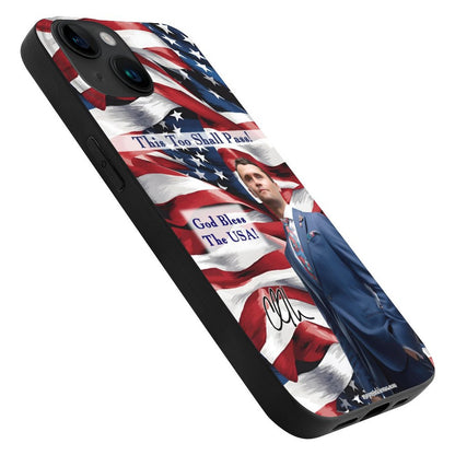 Charlie Kirk Memorial, TPU Apple iPhone 15 Case