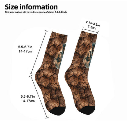 Cowboy Bigfoot Sasquatch Children’s Polyester Socks
