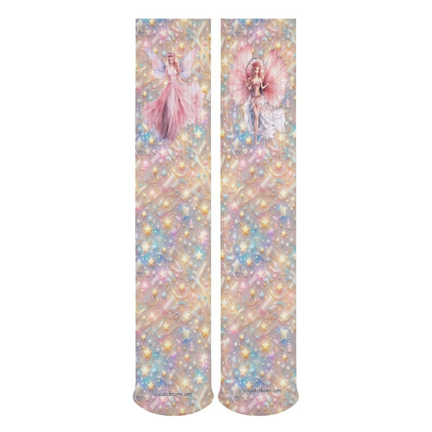 Fairies, 15.5 Inch Tube Socks