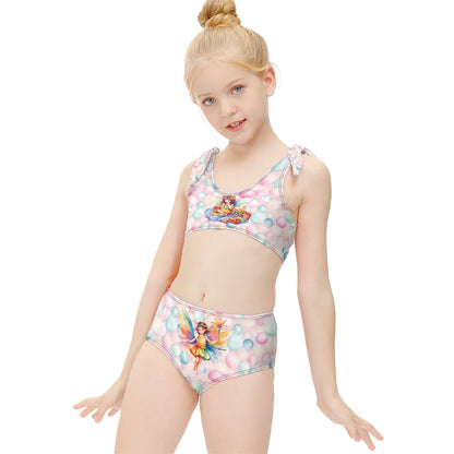 Rainbow Fairy, Girl bikini swimsuits, Girl two piece swimsuit