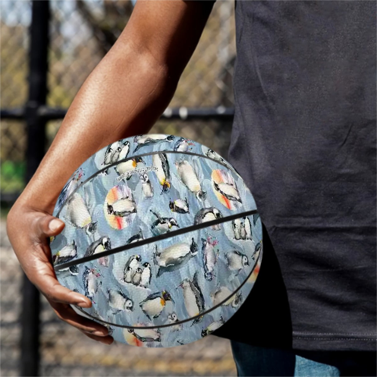 10 Animal Designs, Leather Basketball