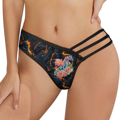 Dragon Themed, Sexy G String for Women