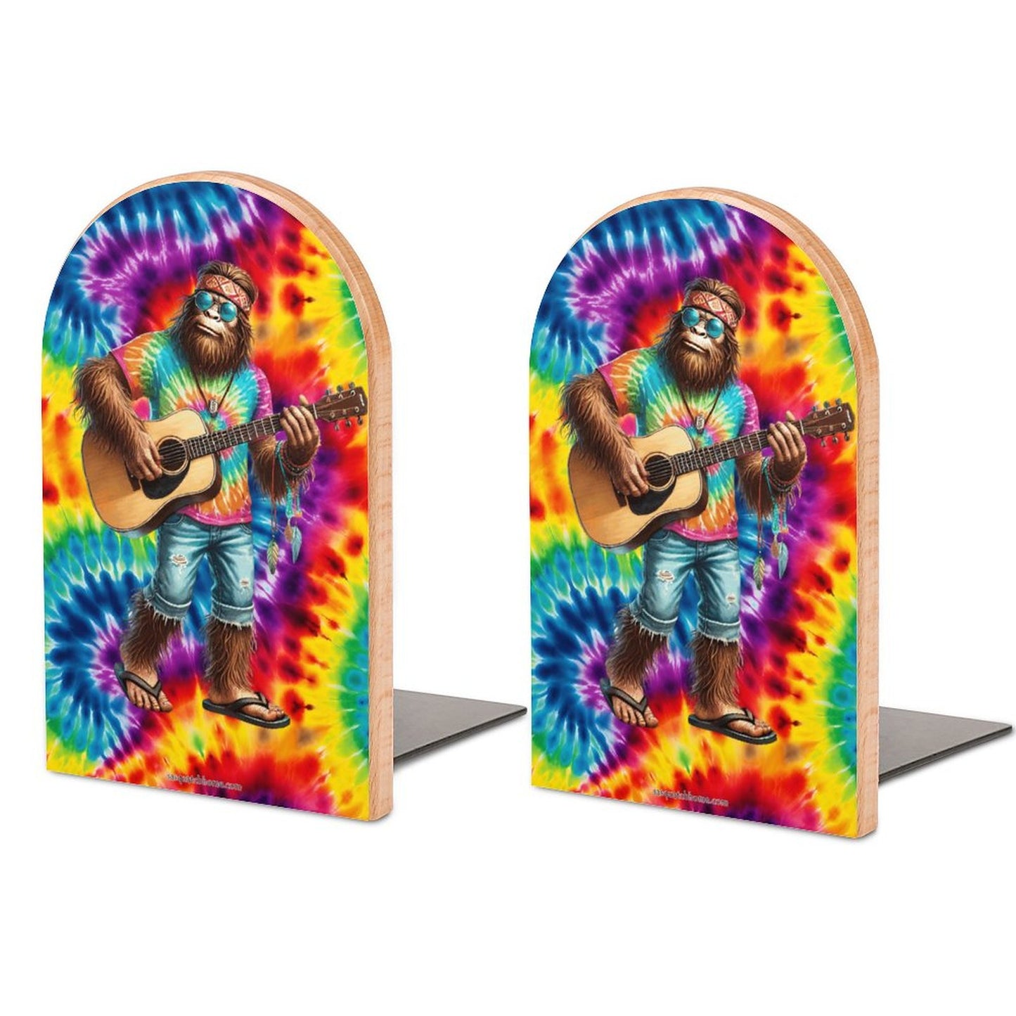 Wood Bookends (Set of 2)