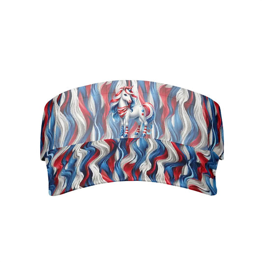 Patriot Unicorn, Sun Visor Hat