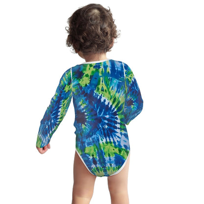 Long Sleeved Baby Onesies 19 DESIGNS- Tie-Dye