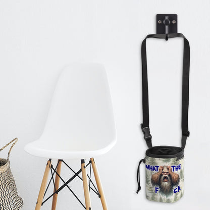 WTF Bigfoot, Sasquatch Pet Toy & Treat Pouch / Purse