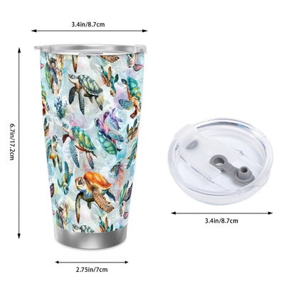 Animal Themed 20 oz Travel Coffee Mug w 3 options