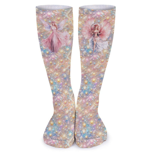 Fairies, 15.5 Inch Tube Socks