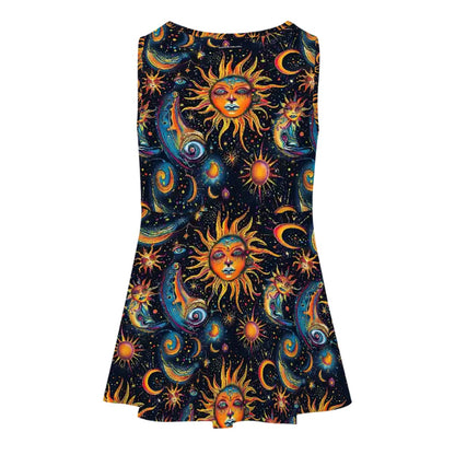 Sun & Moon, Girl’s Sleeveless Dress