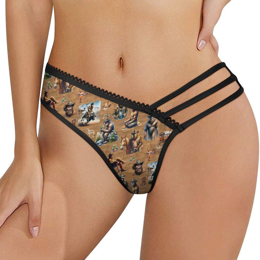 20 Sasquatch / Bigfoot, Sexy G String for Women