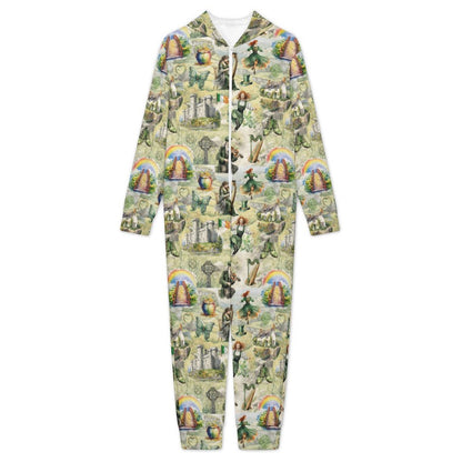 10 Misc Designs, Youth Flannel Footless Zip up Pajama Jumpsuit