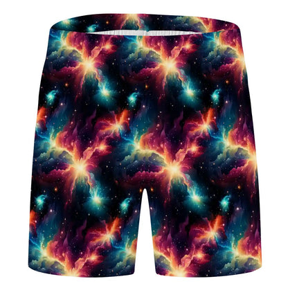 12 Space Designs, Men’s Polyester, pocketed, pajama Shorts