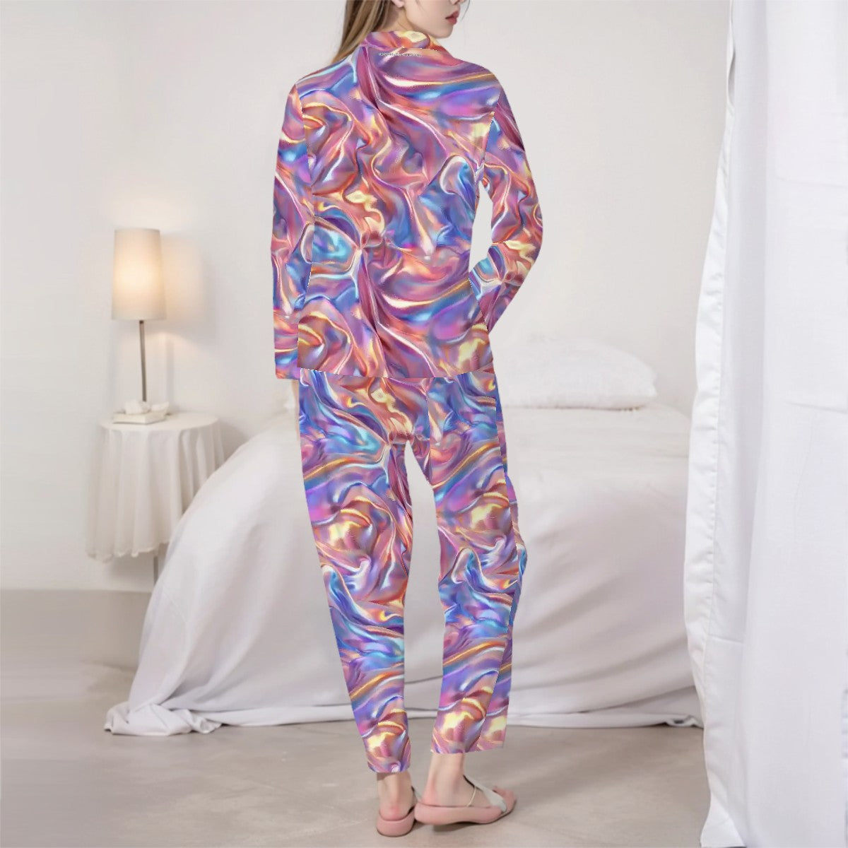 Fairy & Unicorn Themed Women’s Long Sleeved Pajama Set