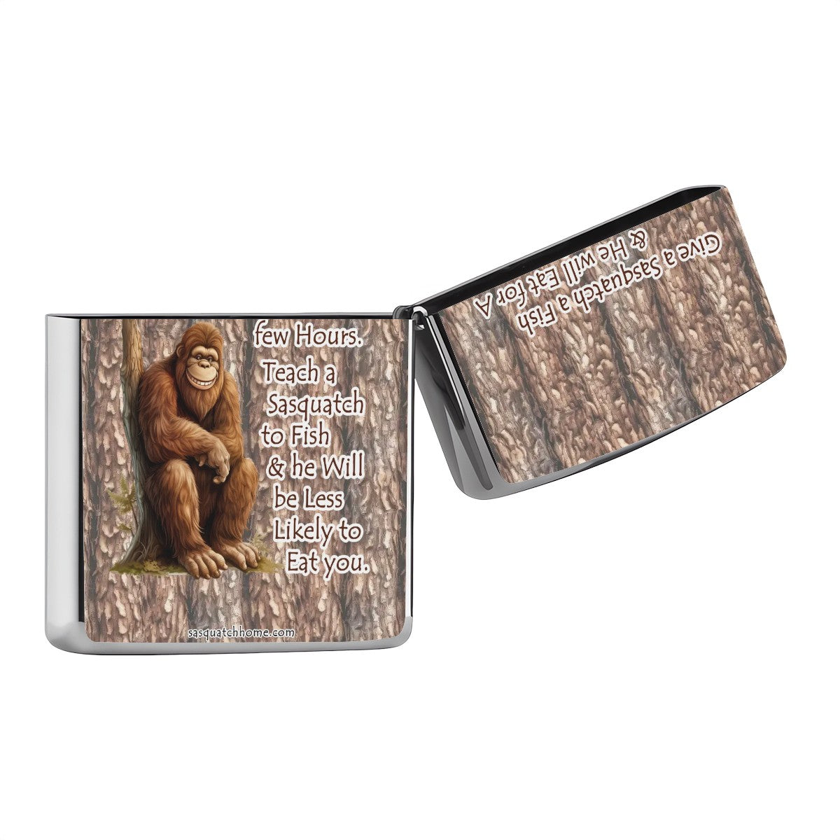 Hungry Sasquatch Bigfoot 2024 Metal Lighter Case
