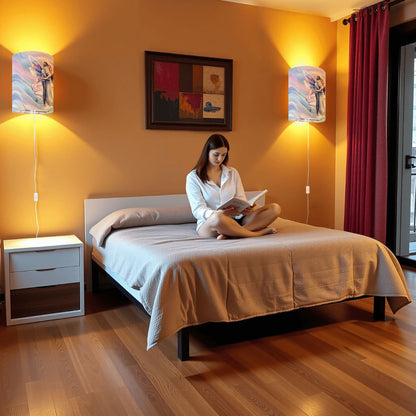 Fairy Love, Wall Sconces, Set of 2, Plug In